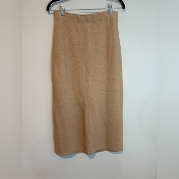 Aritzia The Group Babaton Tan Midi Skirt - Picture 7 of 14